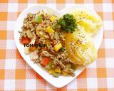 ドイツ気分♡キーマカレーベイクドポテト♥作り方10写真