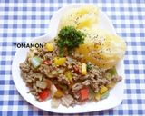 ドイツ気分♡キーマカレーベイクドポテト♥作り方11写真