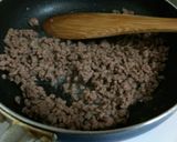 キャベツとひき肉のクリーミーオムリゾット作り方5写真