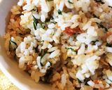 冷ご飯で作る、シソ香る炊き込みご飯作り方7写真