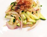 ズッキーニの焼肉のたれ和え作り方6写真