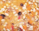 簡単！ヘルシー鶏胸肉と大豆の夏野菜カレー作り方4写真