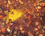 簡単！ヘルシー鶏胸肉と大豆の夏野菜カレー作り方5写真
