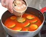妊娠、授乳に！さば缶でトマトスープパスタ作り方4写真