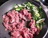 簡単♪牛肉&ニラネギ炒め作り方9写真