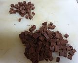 HMしっとり本格的✿チョコ＆バナナケーキ作り方4写真