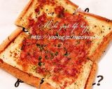フライパンでこんがり~チーズ☆トースト作り方5写真