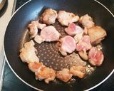 鶏モモ香草焼きジャガイモ・あまり野菜添え作り方3写真