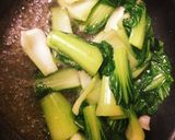チンゲン菜ただそれだけ。作り方3写真