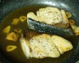 ぶり のガーリック醤油バター焼き作り方7写真