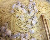 水つけパスタ アサリのスープスパゲッティ作り方7写真
