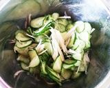 胡瓜とらっきょうの酢の物～☆作り方3写真