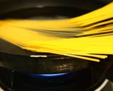 たけのことクルミのペペロンチーノ作り方4写真
