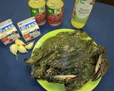 感動！旬のワタリガニトマトクリームパスタ作り方2写真