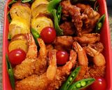 運動会のお弁当。2015作り方1写真