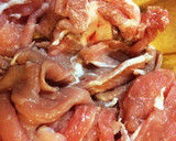 つるむらさきと豚肉のマヨネーズ焼き作り方3写真