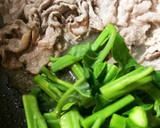 つるむらさきと豚肉のマヨネーズ焼き作り方7写真