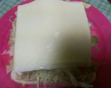 チーズ納豆トースト❣作り方3写真