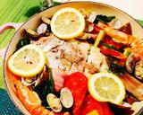 野菜が決め手♪アクアパッツァ作り方6写真
