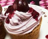 ジャムとHMのブルーベリーカップケーキ作り方9写真