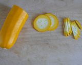身近な材料でズッキーニの和風炒め作り方1写真