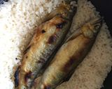 鮎の炊き込みご飯作り方3写真