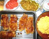 パンも自家製カツサンド～作り方5写真