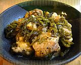 鶏もも肉のめかぶ煮作り方6写真