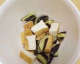 味付けさば缶と厚揚げ茄子のチーズ焼き作り方5写真
