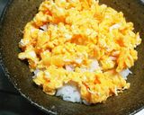 【中に工夫！】のり*かつお節*いり卵丼♪作り方7写真
