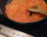 海老のトマトクリームパスタ作り方4写真