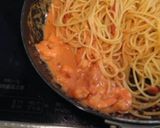 海老のトマトクリームパスタ作り方6写真