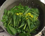 アスパラ菜のわさび和え作り方5写真