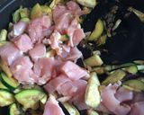 ナスとズッキーニのトマトチーズカレー作り方3写真
