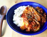ナスとズッキーニのトマトチーズカレー作り方8写真