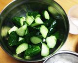 キュウリのからし漬け作り方1写真