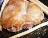 パリパリ、鶏もも肉のマスタードソース作り方4写真