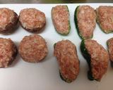 ピーマンと椎茸の肉詰め♪作り方1写真