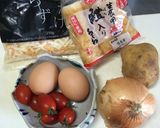 余り野菜で簡単お一人さま豪華グラタン風♡作り方1写真