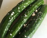 さっぱりきゅうりの胡麻醤油漬け作り方1写真