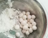 オランジーナの白玉ドリンク作り方1写真