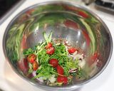 蒸し鶏*冷奴*色々な料理に～タイ風サラダ作り方2写真