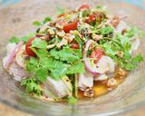 蒸し鶏*冷奴*色々な料理に～タイ風サラダ作り方3写真