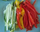胸肉のマヨ胡麻ソースサラダ作り方5写真