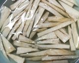 ゴボウとたくさん野菜と豆腐の味噌汁作り方1写真