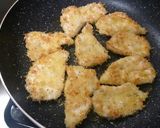 オリーブオイルで簡単美味しいチキンカツ♪作り方5写真