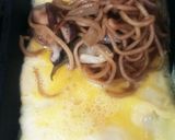 卵で焼きそば巻き巻き作り方4写真