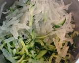 きっと成功！ダイエット☆野菜ののり和え作り方1写真