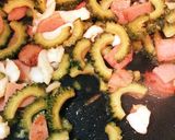 豆腐がなくて☆フグのゴーヤチャンプルー作り方6写真