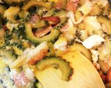 豆腐がなくて☆フグのゴーヤチャンプルー作り方7写真